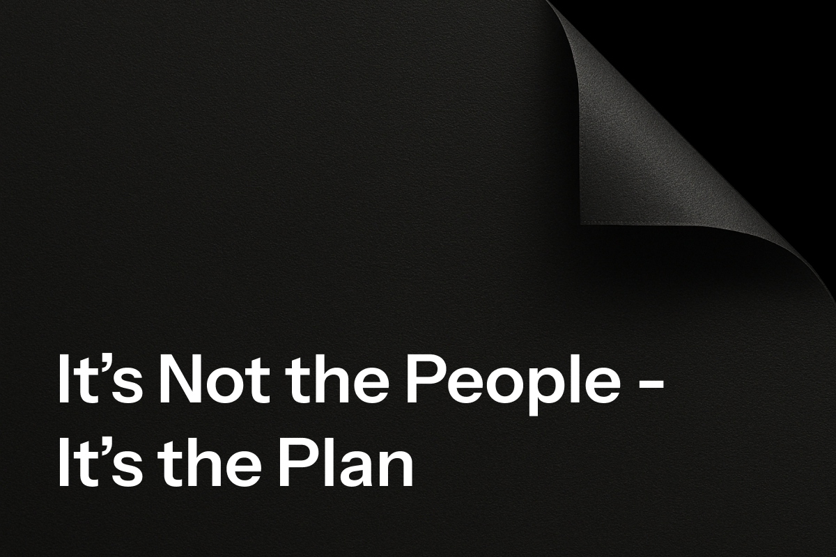 Your Sales Team Isn’t the Problem – Your Strategy Is